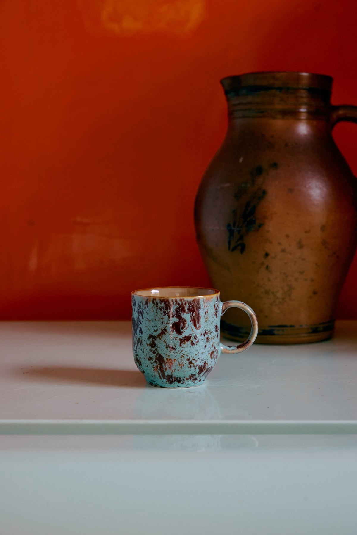 70s Ceramics – Cafétassen, Abstract (4er-Set) – HKLIVING – Ansicht 5