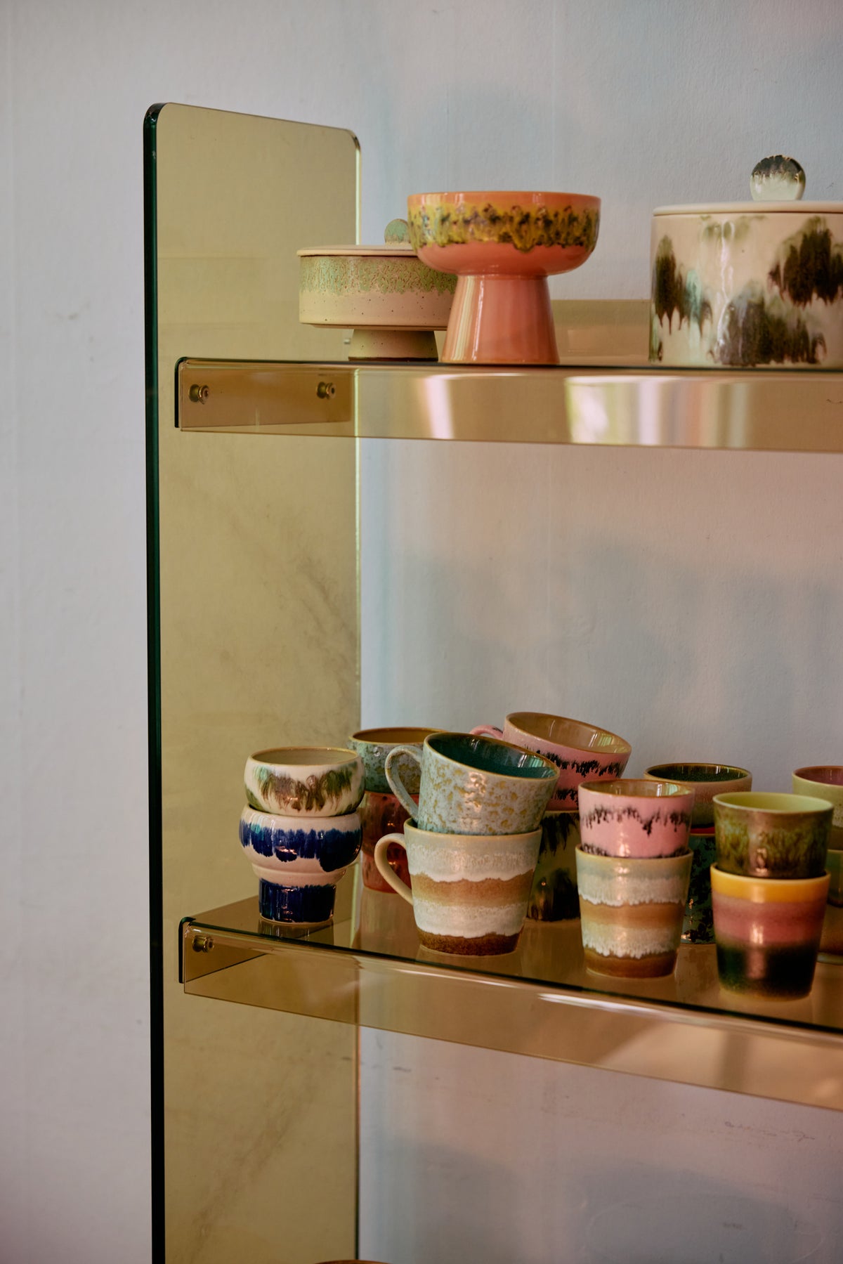 70s Ceramics – Lungo Mugs, Expression (set of 2) – HKLIVING – view 4