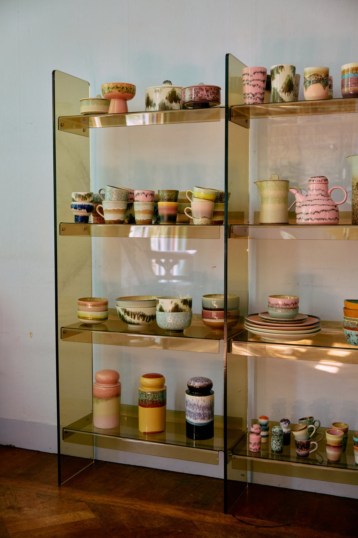 70s Ceramics – Americano Mugs, Rococo (set of 4) – HKLIVING – view 5