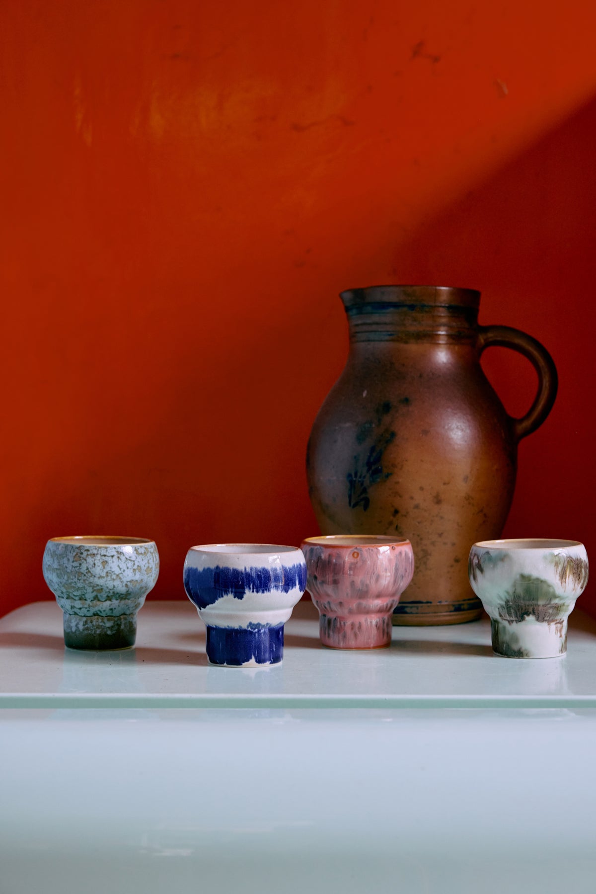 70s Ceramics – Lungo Mugs, Symbolist (set of 2) – HKLIVING – view 3