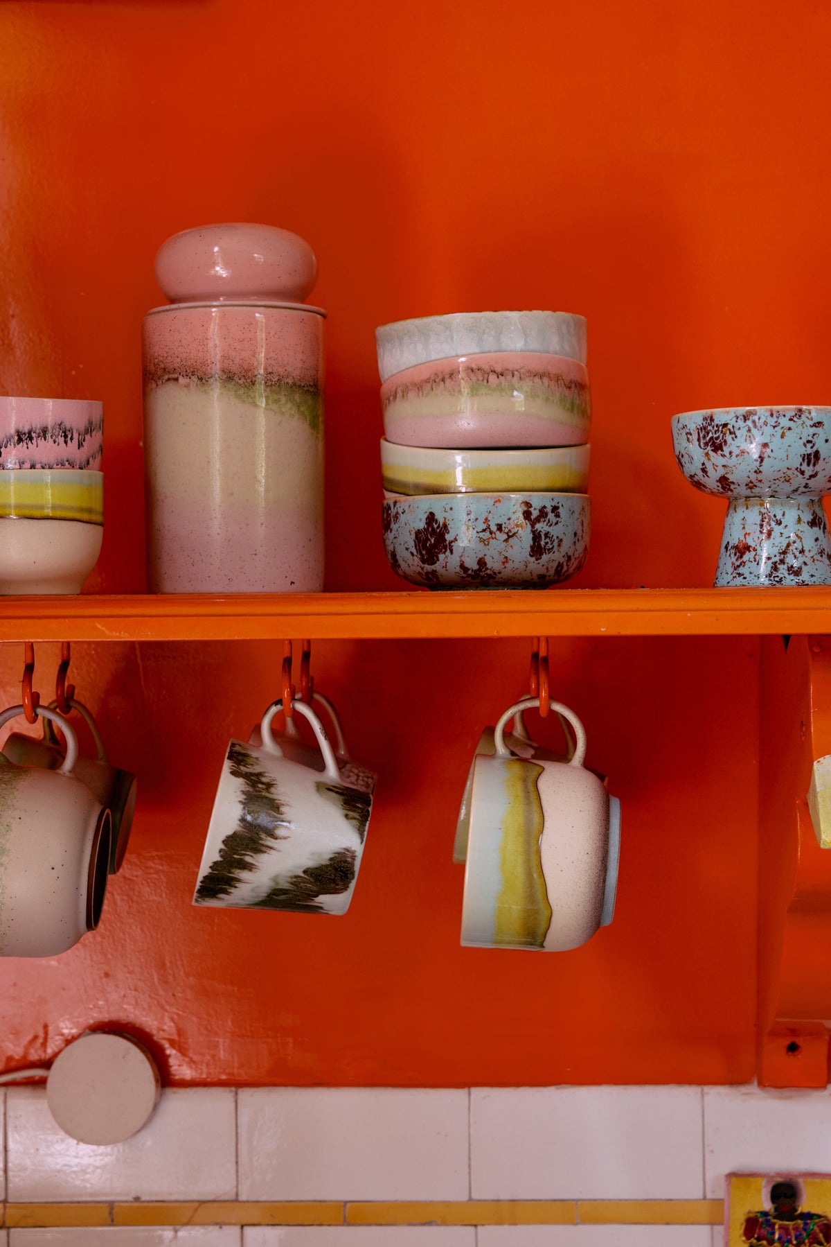 70s Ceramics – Storage Jar, Glaze – HKLIVING – view 6