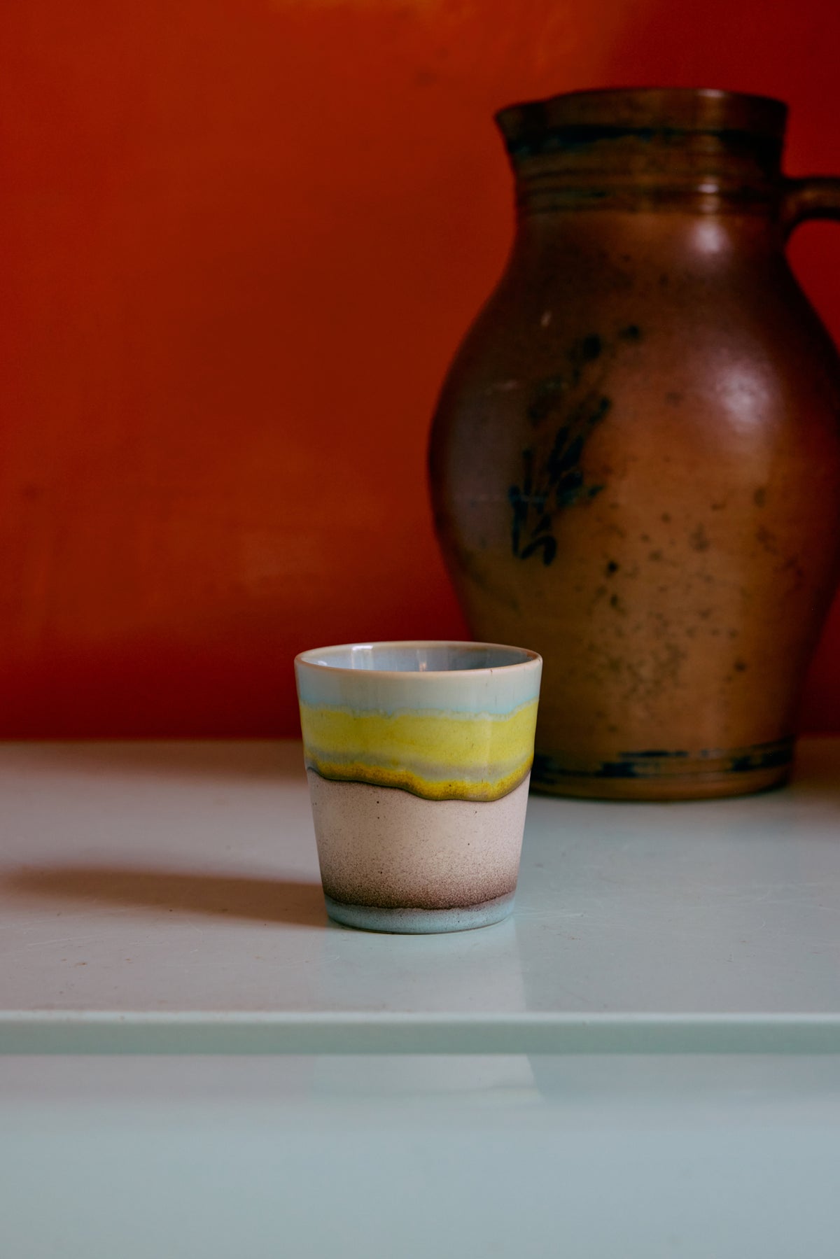 70s Ceramics – Coffee Mugs, Pop Art (set of 4) – HKLIVING – view 4