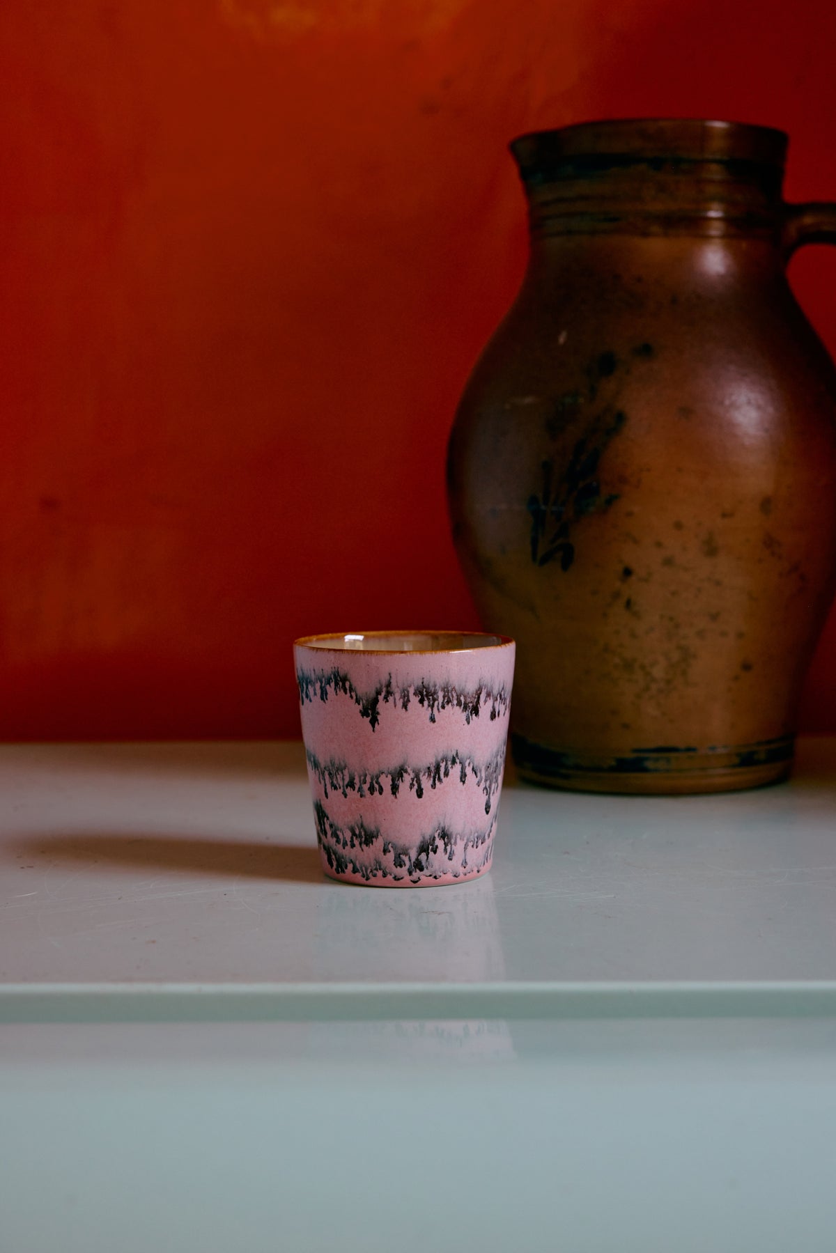 70s Ceramics – Coffee Mugs, Pop Art (set of 4) – HKLIVING – view 6