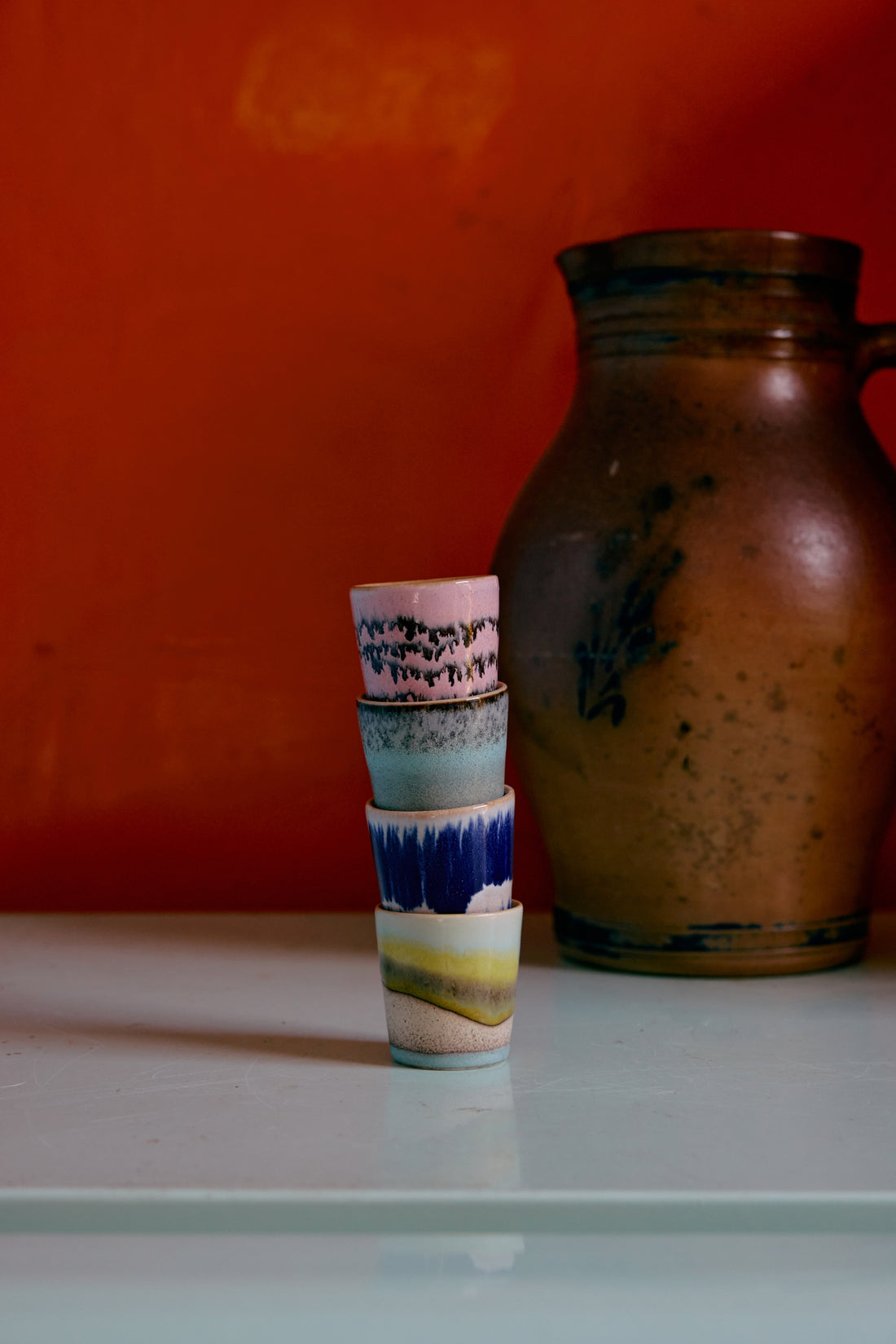 70s Ceramics – Egg Cups, Vibrance (set of 4)