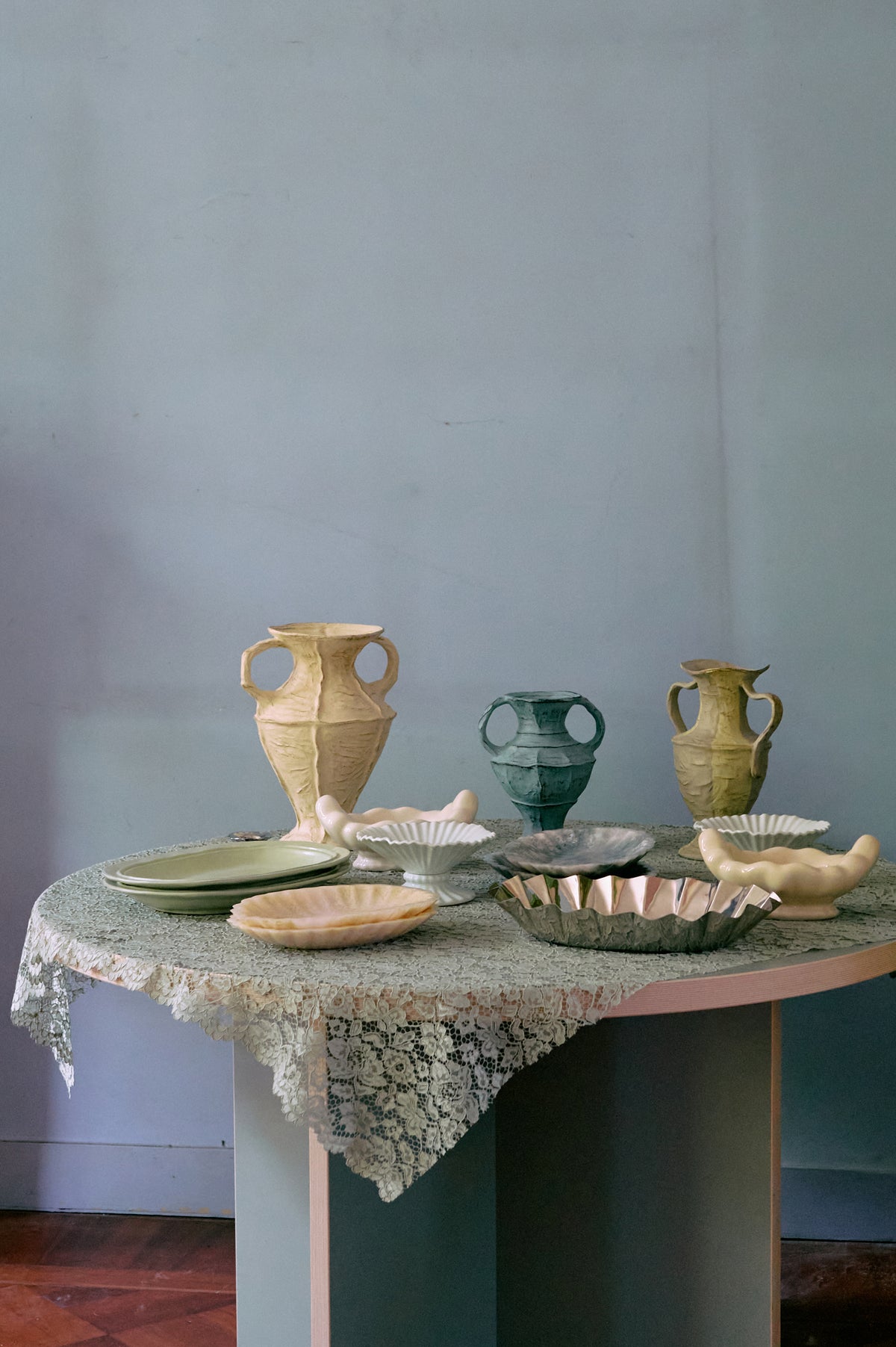Dining Table, Round, 130cm – HKLIVING – view 17