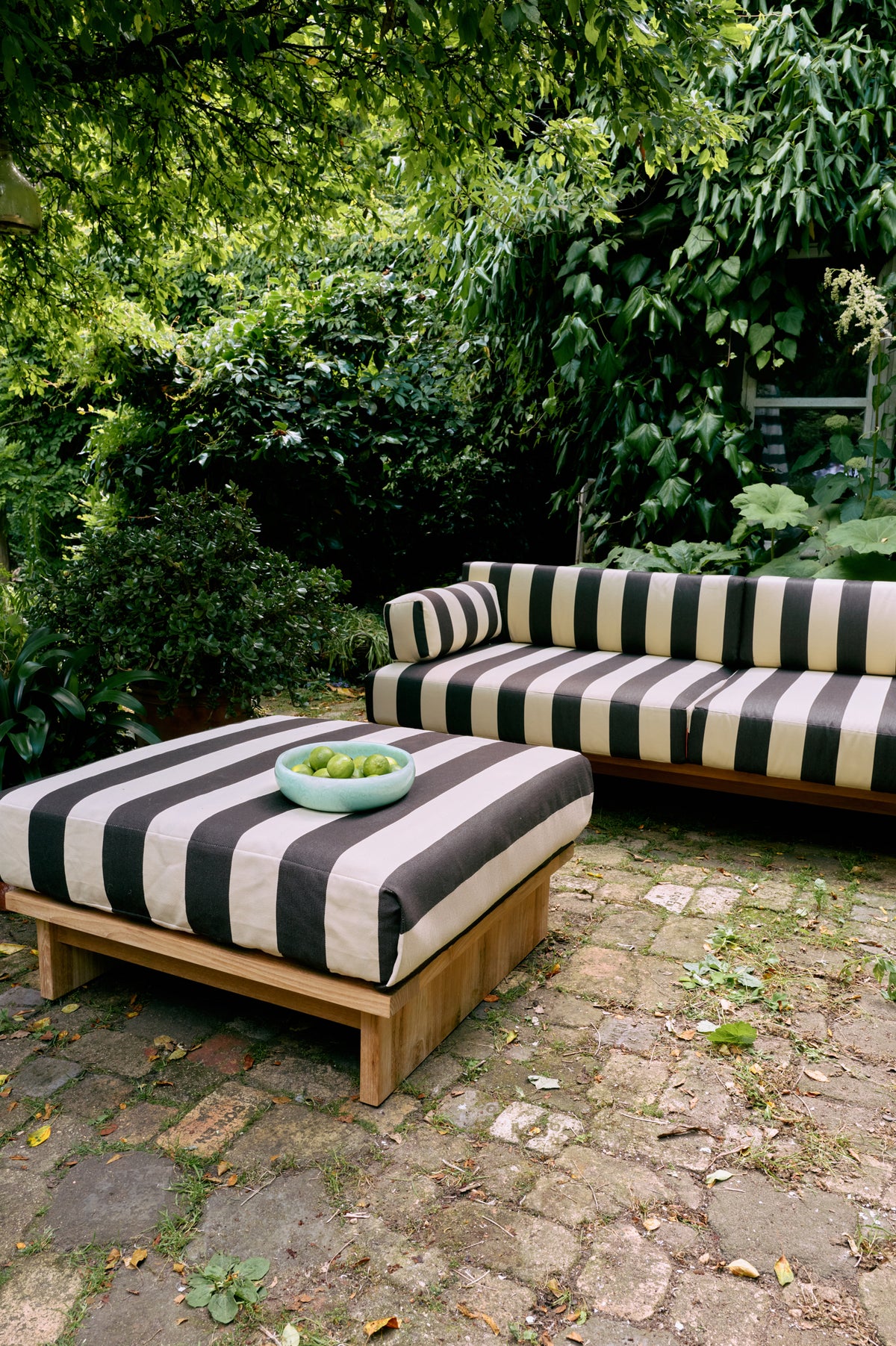 Outdoor Teak Hocker – HKLIVING – view 10