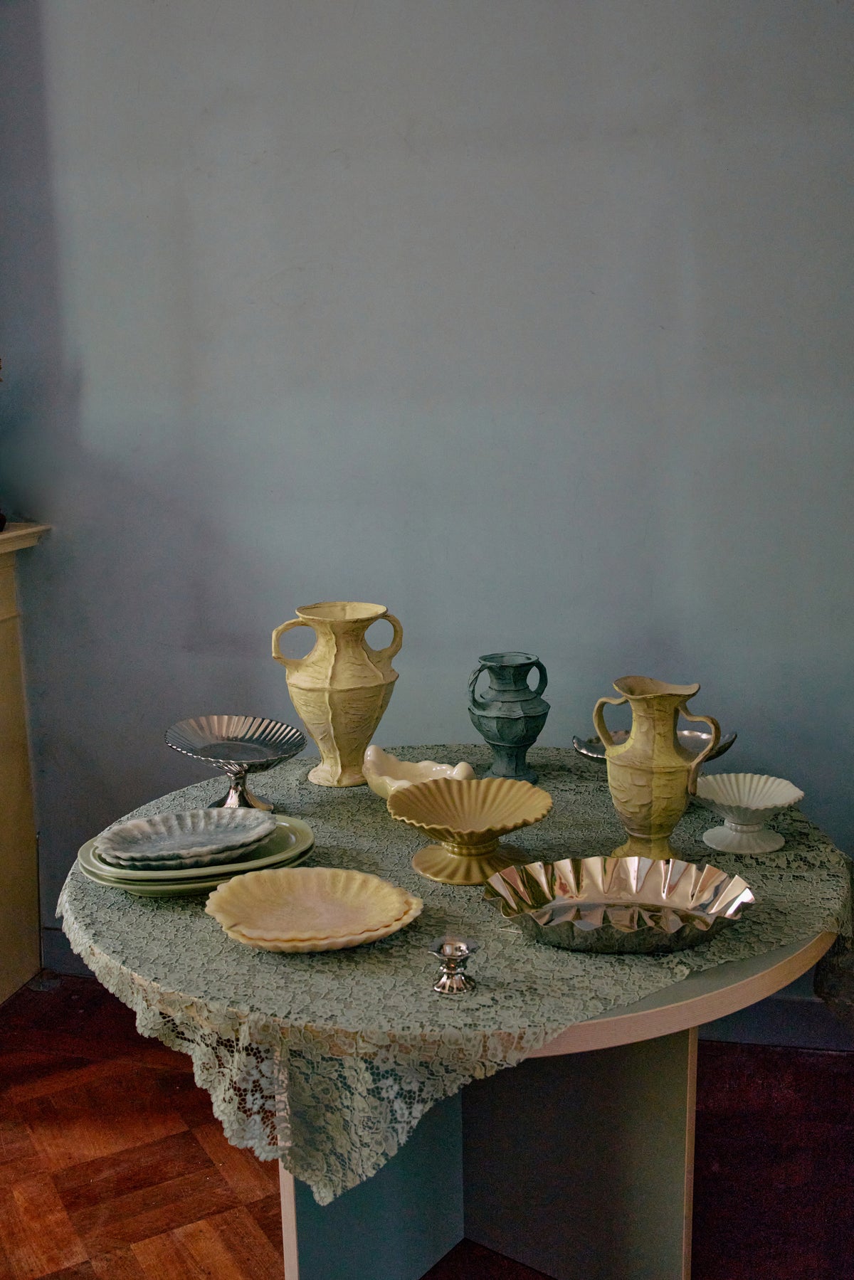 Dining Table, Round, 130cm – HKLIVING – view 18