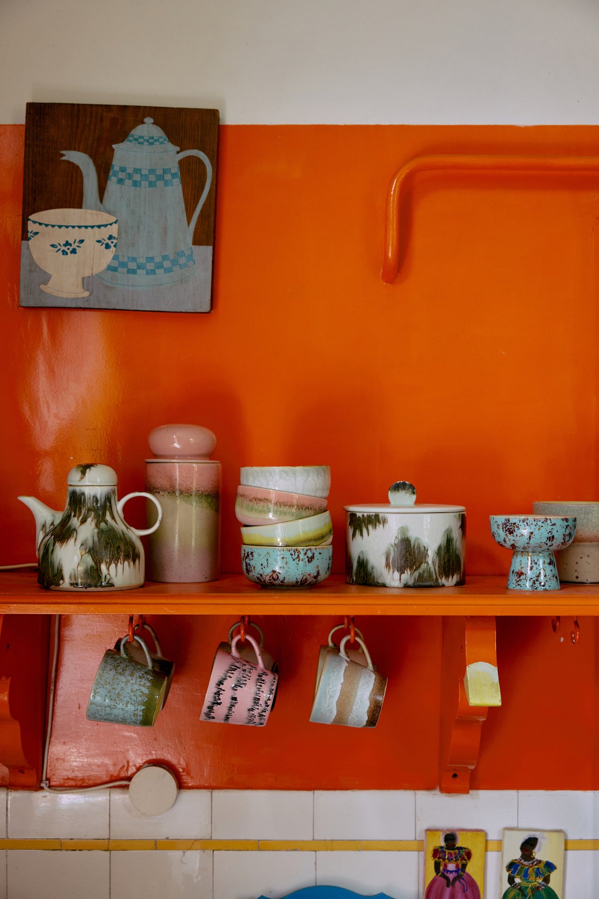 70s Ceramics – Coffee Pot, Tide – HKLIVING – view 4