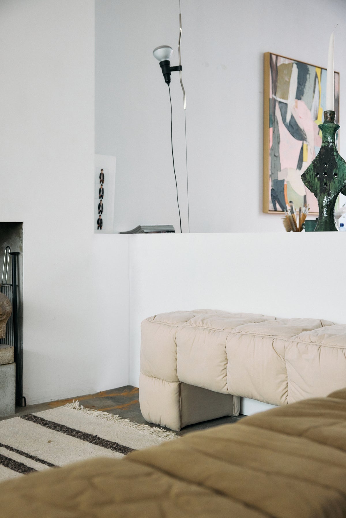 Puffy Lobby Bench – HKLIVING – view 8