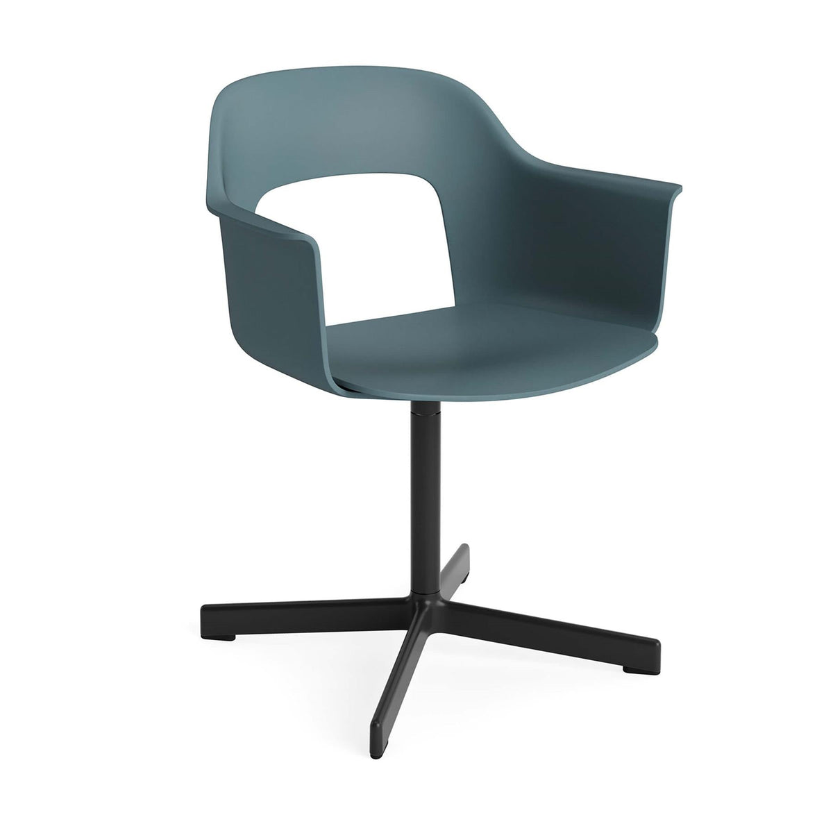 Layout Armchair 231 with 4 Star Swivel Base – HAY – view 15
