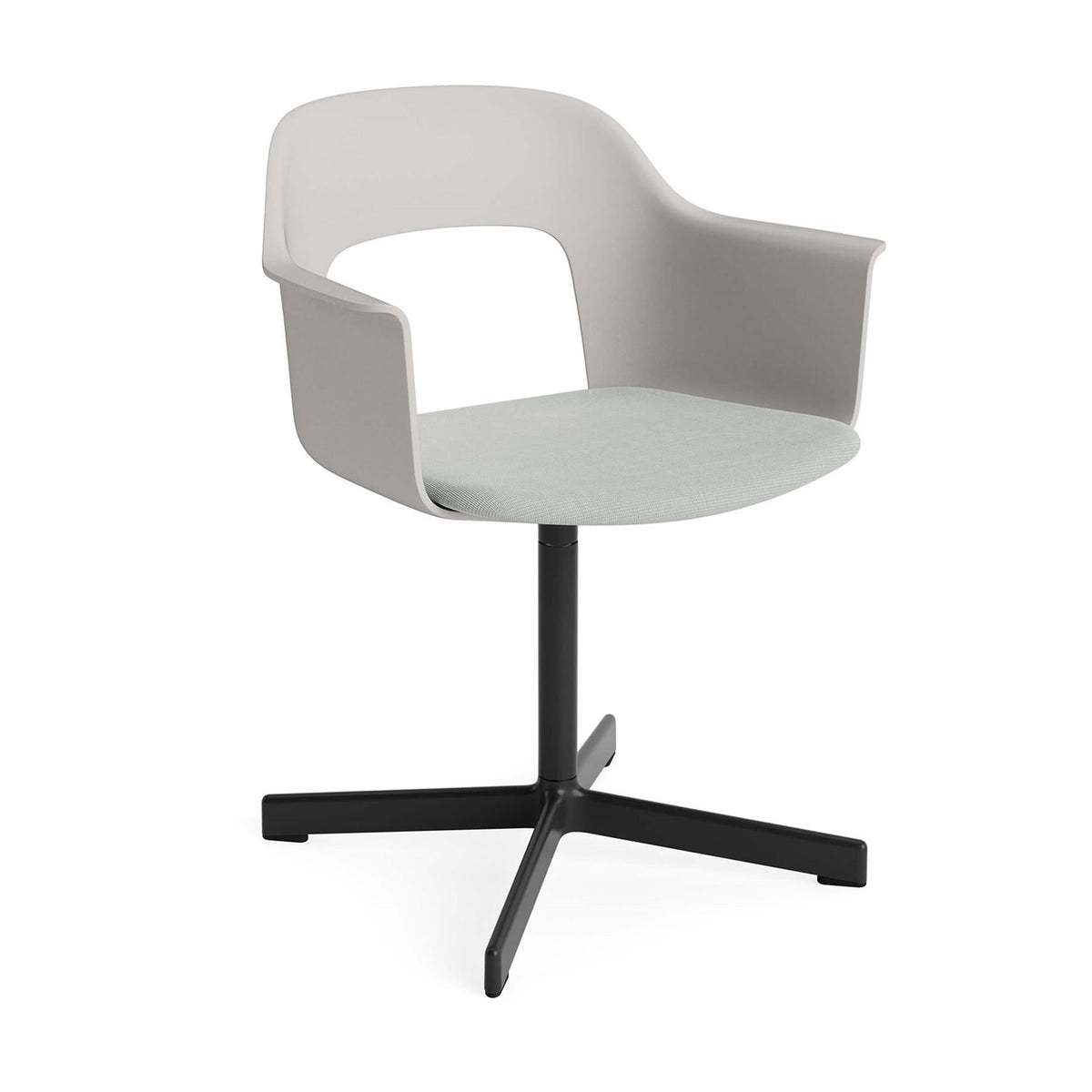 Layout Armchair 233 with 4 Star Swivel Base – HAY – view 14