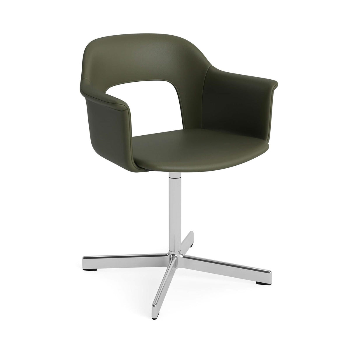 Layout Armchair 234 with 4 Star Swivel Base – HAY – view 24