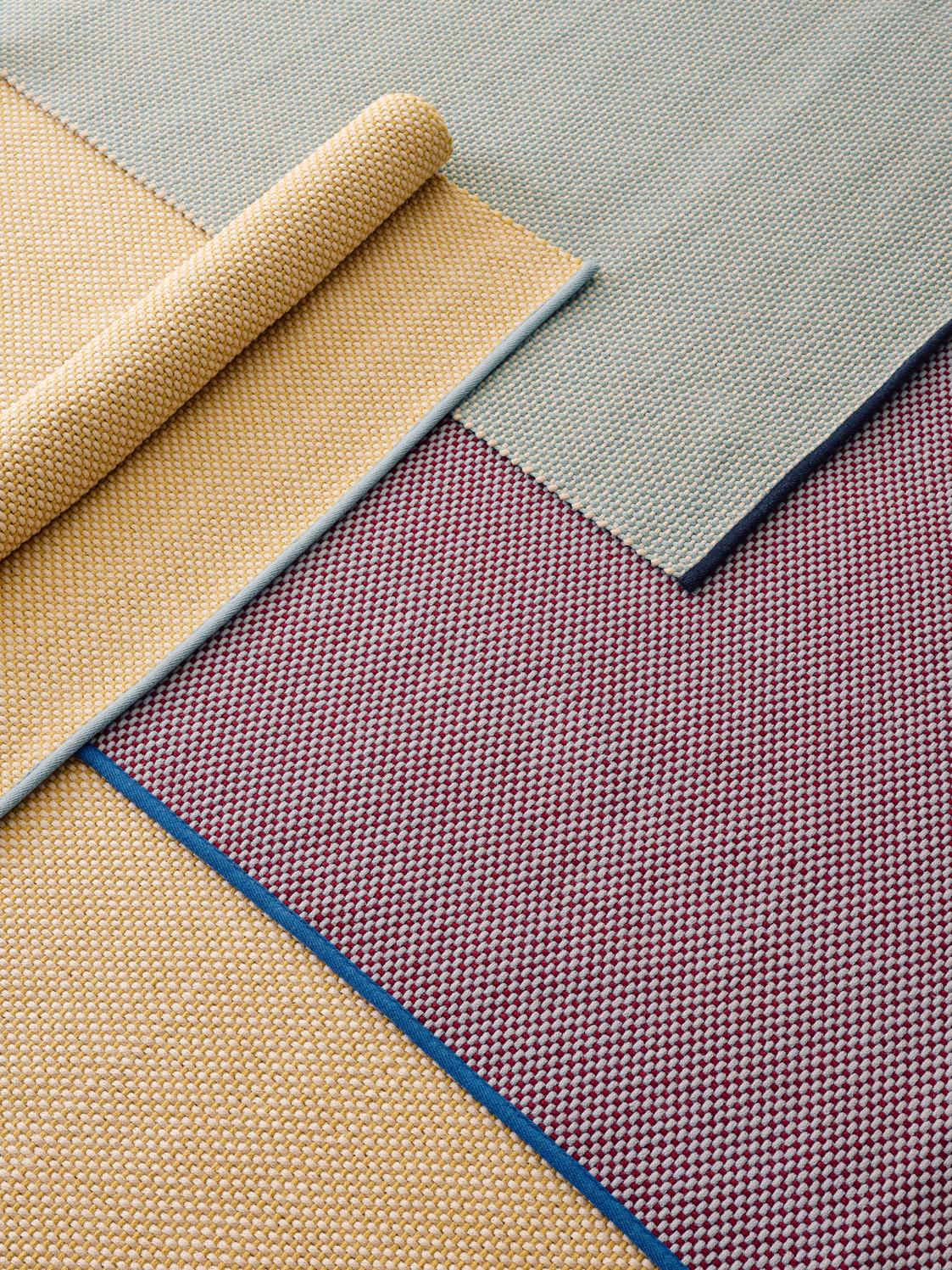 3 Colour Rug – HAY – view 5