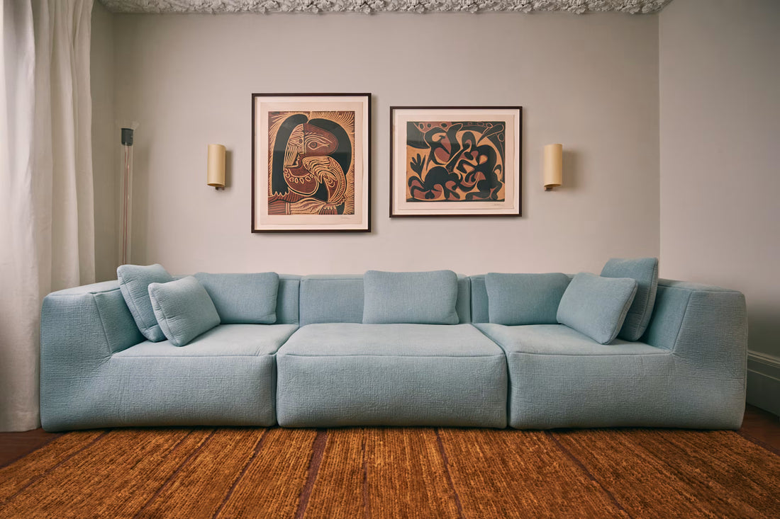 Great 3-Seater Sofa Narrow Chaise Right