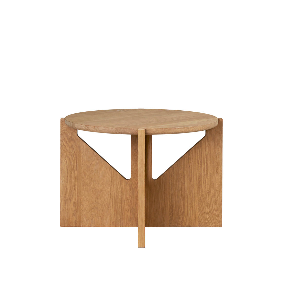 Simple Side Table – Warm Oak – Kristina Dam Studio