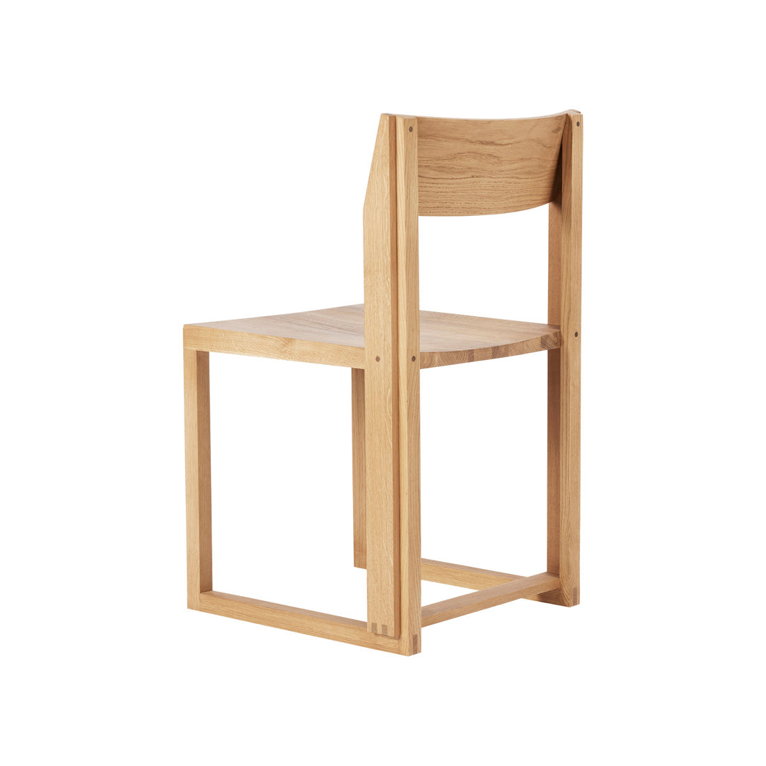 Outline Dining Chair – Warm Oak – Kristina Dam Studio – view 4
