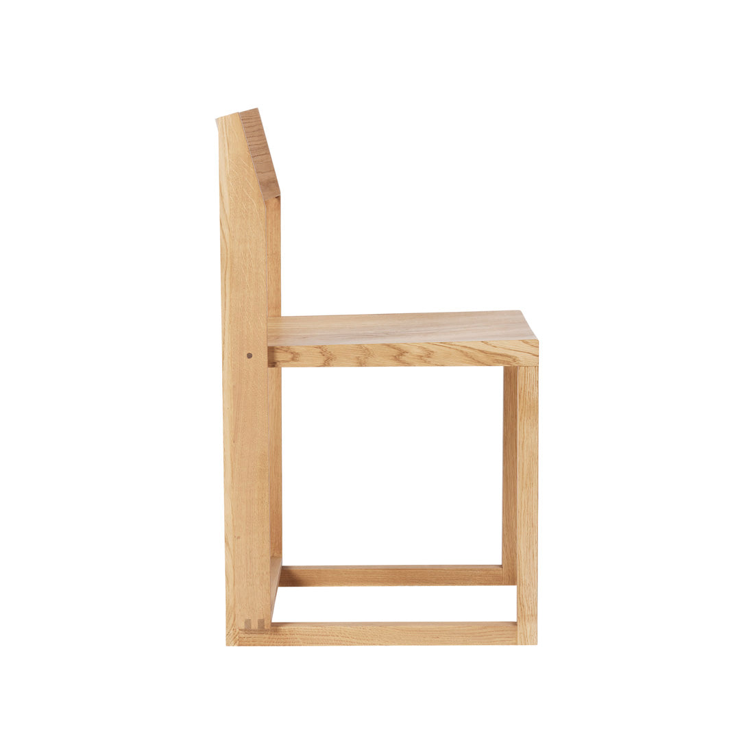 Outline Dining Chair – Warm Oak – Kristina Dam Studio – view 5