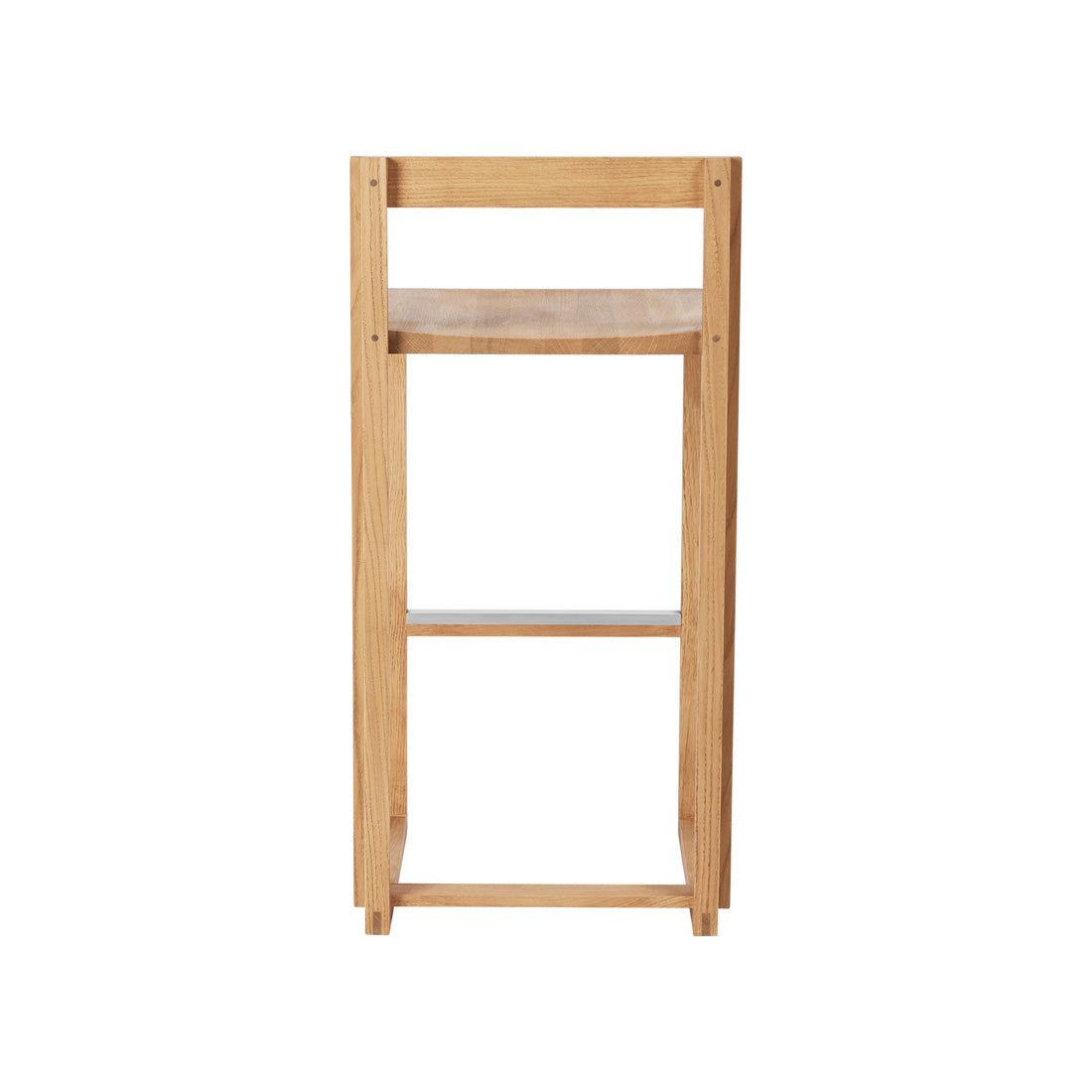 Outline Bar Chair – Warm Oak/Brushed – Kristina Dam Studio – view 6