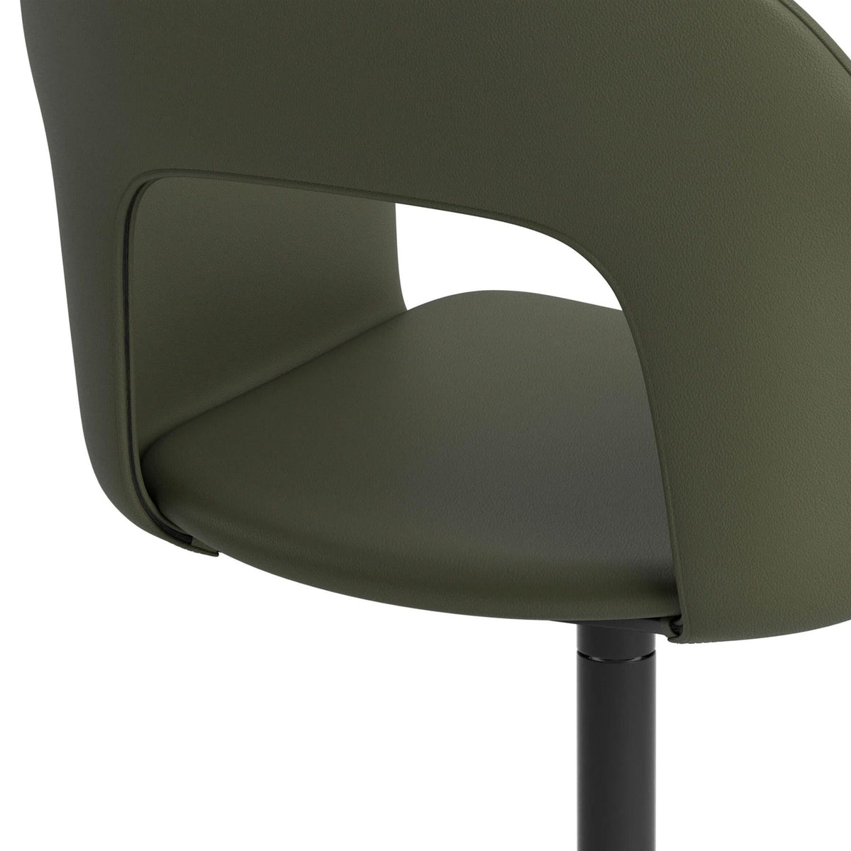 Layout Armchair 234 with 4 Star Swivel Base – HAY – view 9