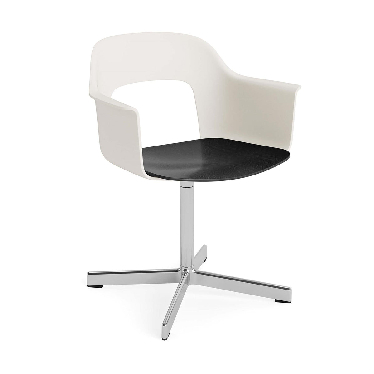 Layout Armchair 232 with 4 Star Swivel Base – HAY – view 64