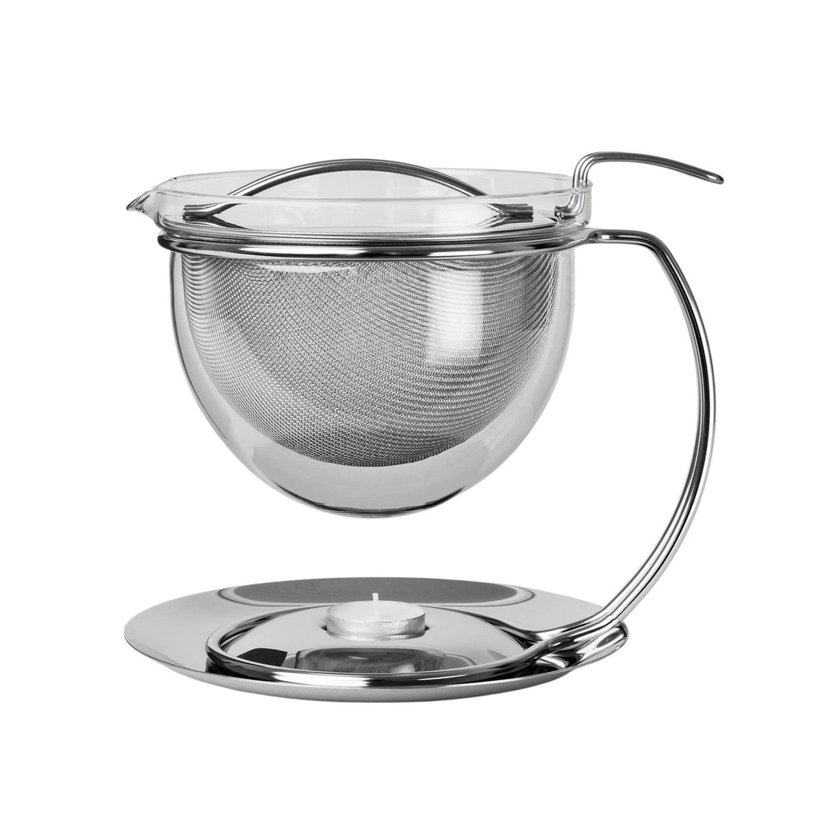Filio Teapot w. Integrated Warmer – Mono – view 4