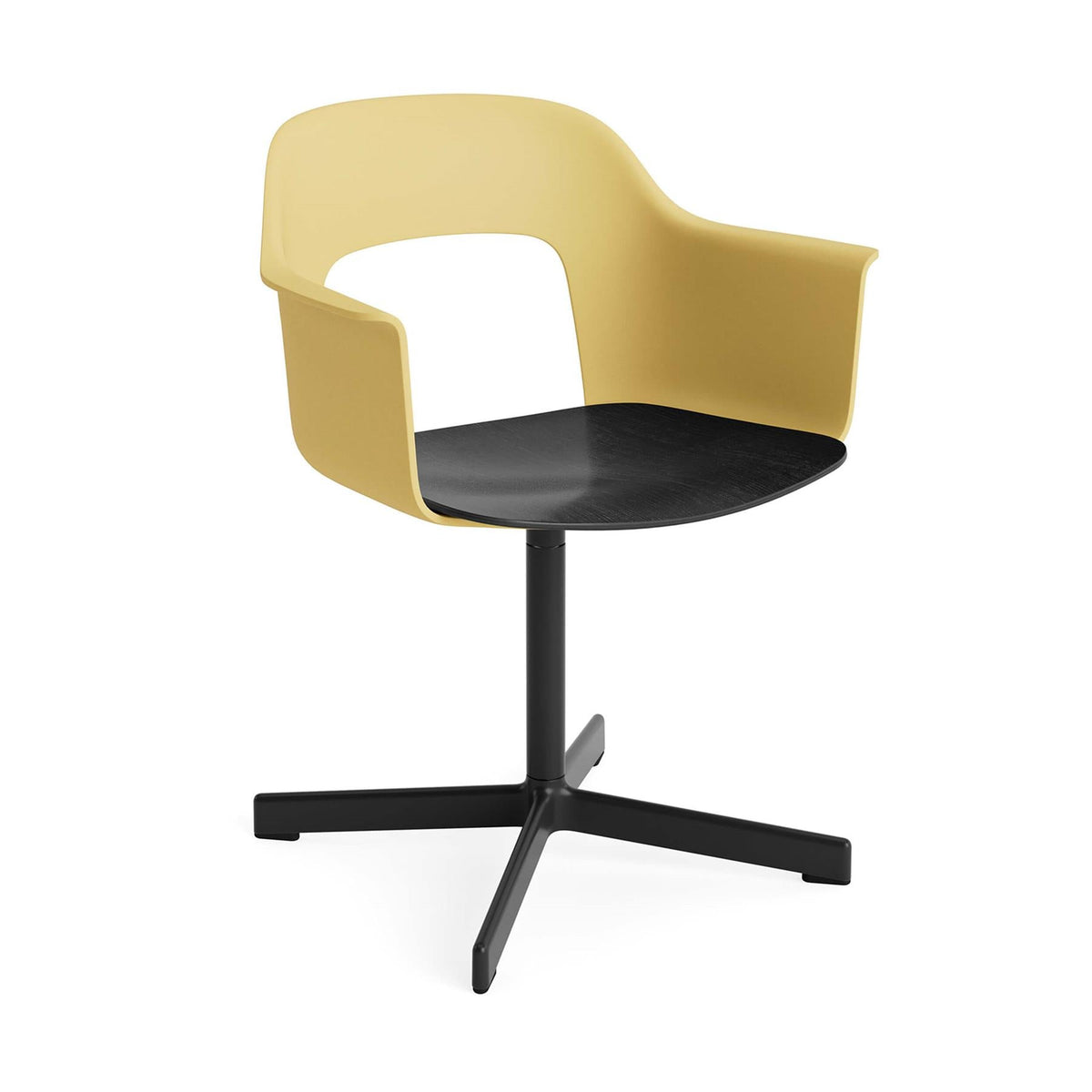 Layout Armchair 232 with 4 Star Swivel Base – HAY – view 63