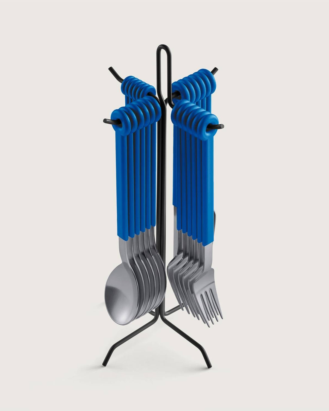 Mono Ring 4-Piece Cutlery Set – Blue