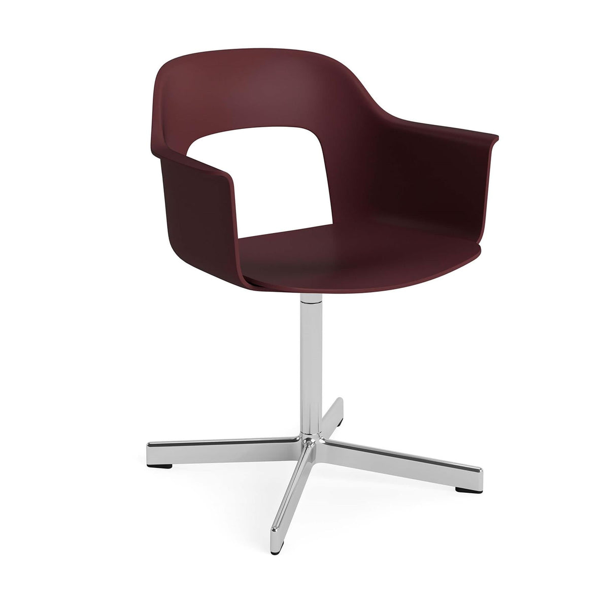 Layout Armchair 231 with 4 Star Swivel Base – HAY – view 12