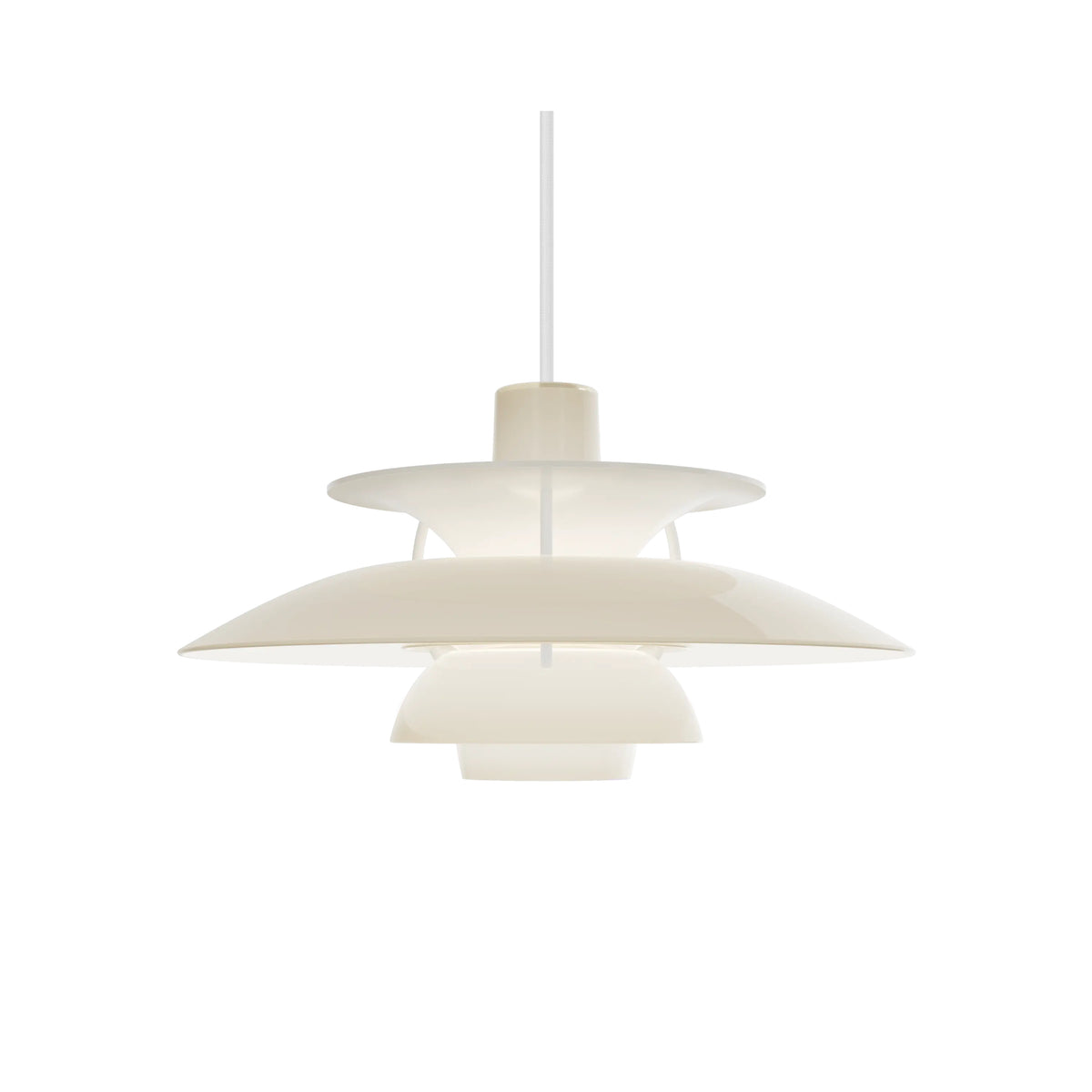 PH 5 Ø320 Opal Pendant Lamp – Louis Poulsen – view 7
