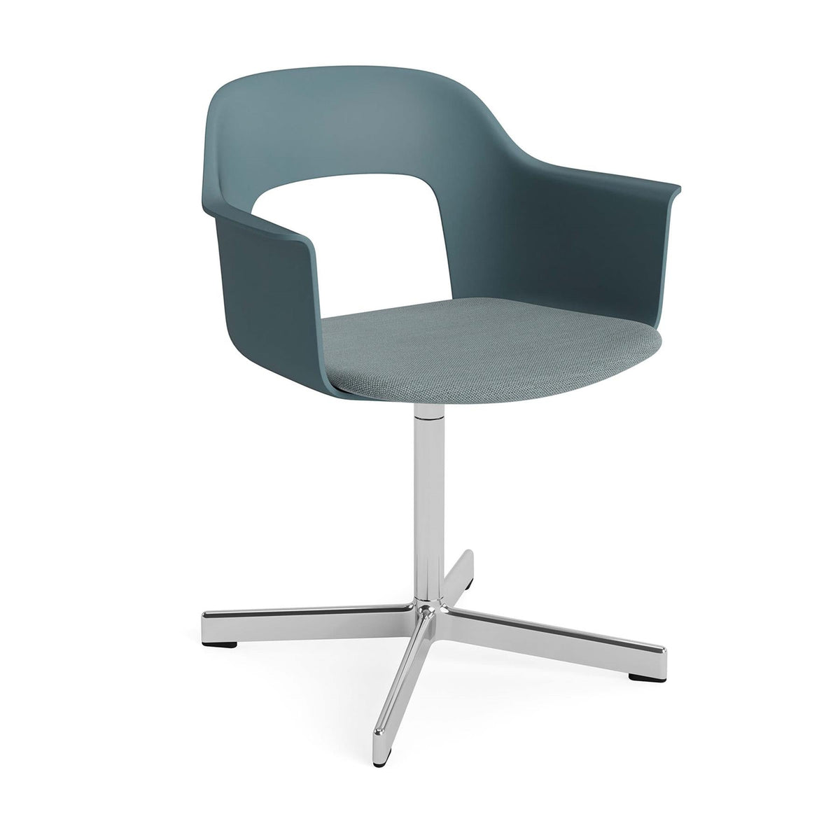 Layout Armchair 233 with 4 Star Swivel Base – HAY