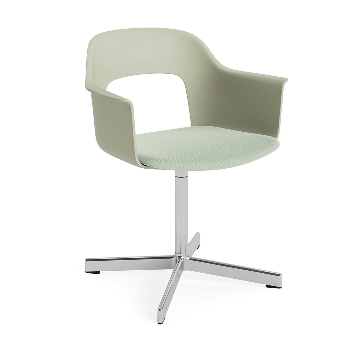 Layout Armchair 233 with 4 Star Swivel Base – HAY – view 10