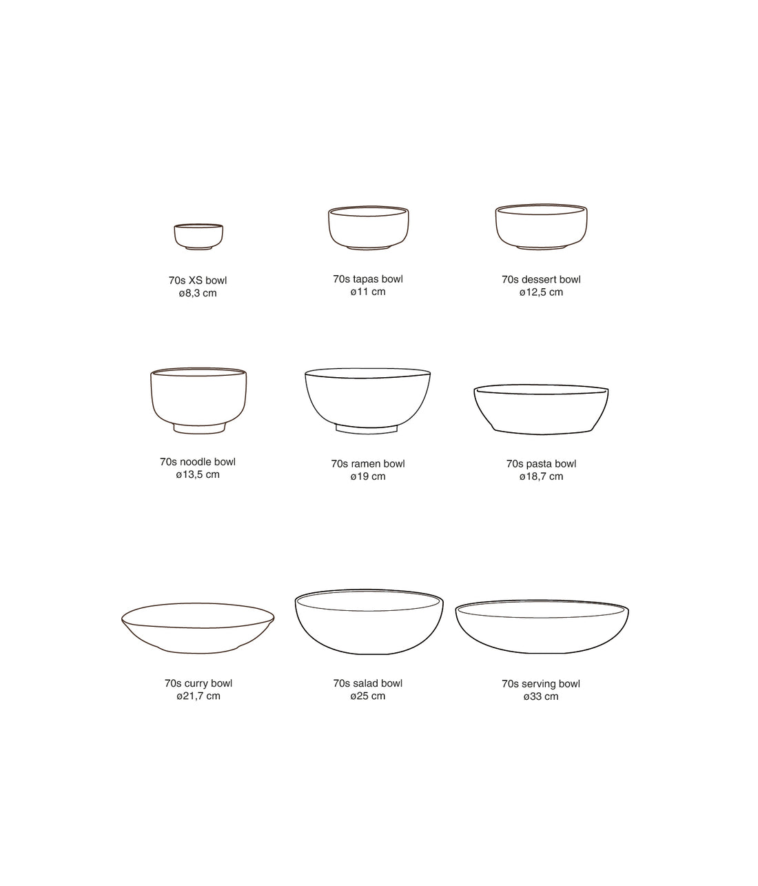 70s Ceramics – Salad Bowl, Agave