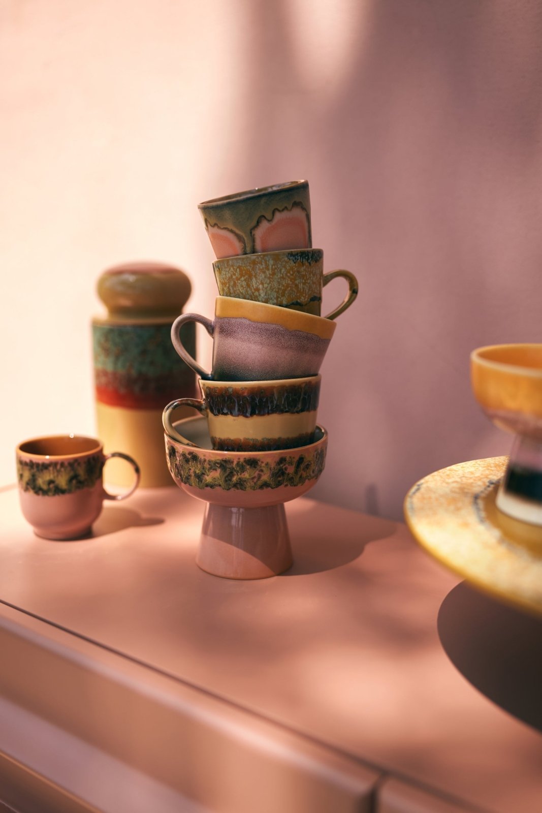 70s Ceramics - Americano Mug, Sunbeam