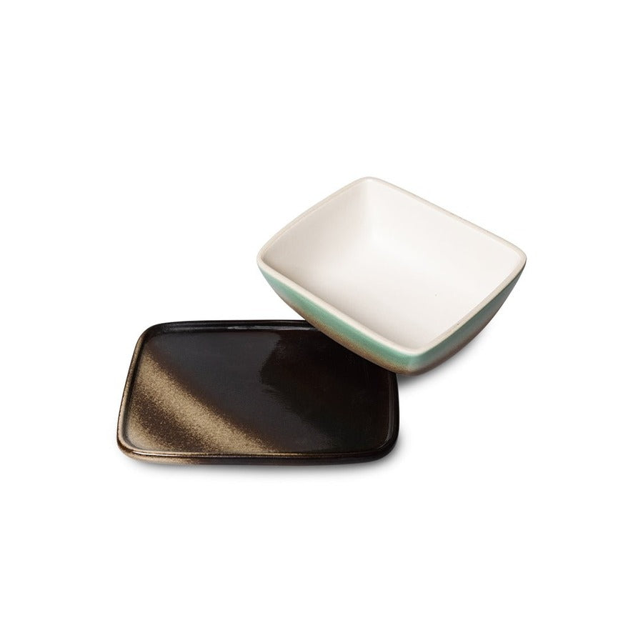 70s Ceramics - Butter Dish, Mercury Ceramics by HKLIVING – view 3