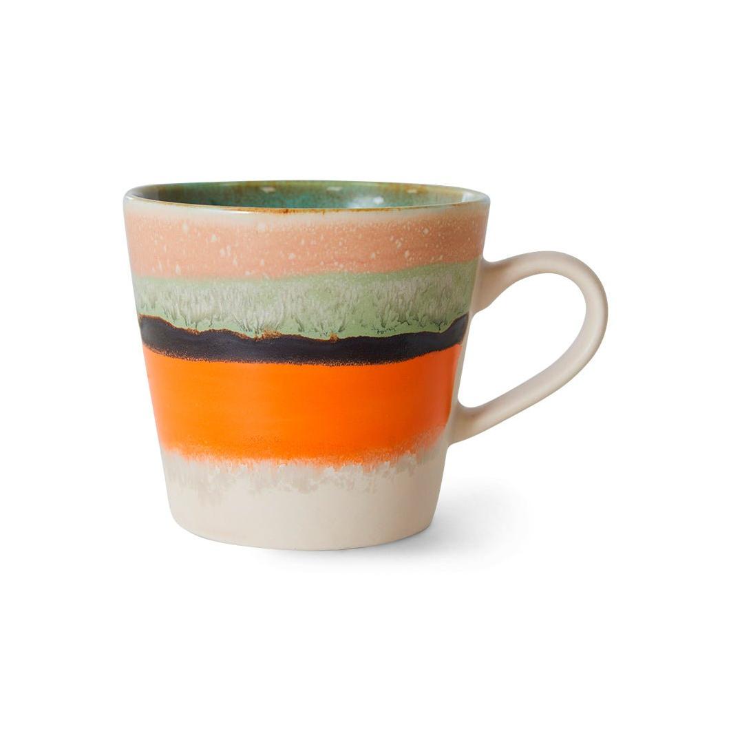 70s Ceramics - Cappuccino Mug, Burst Ceramics by HKLIVING