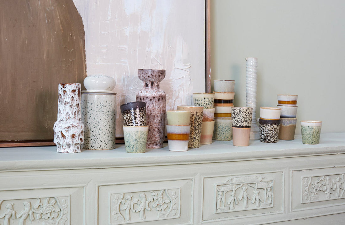 70s Ceramics - Coffee Mug, Hail - Tableware - HKLIVING