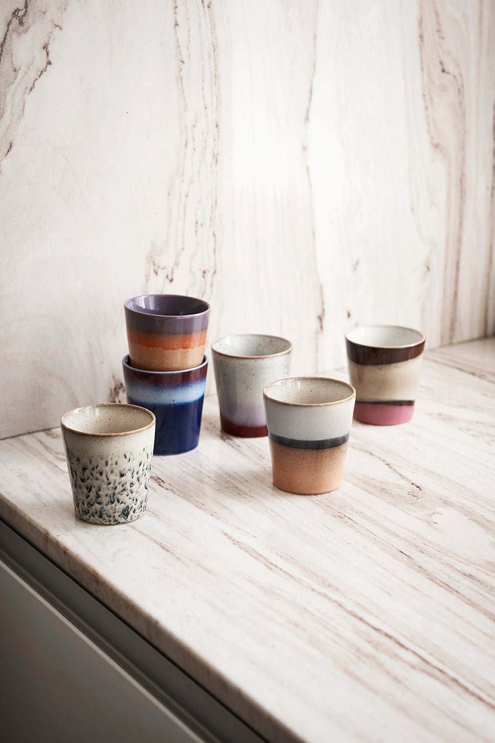 70s Ceramics - Coffee Mug, Hail - Tableware - HKLIVING – view 3