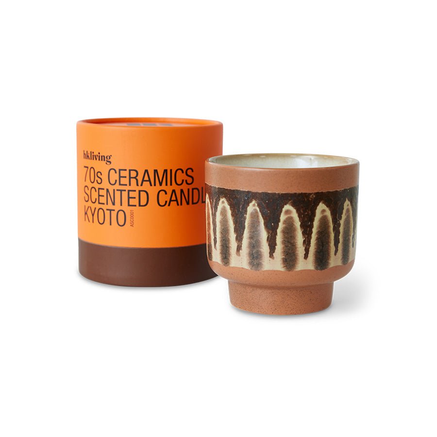 70s Ceramics - Scented Candle, Kyoto - Kerzen - HKLIVING