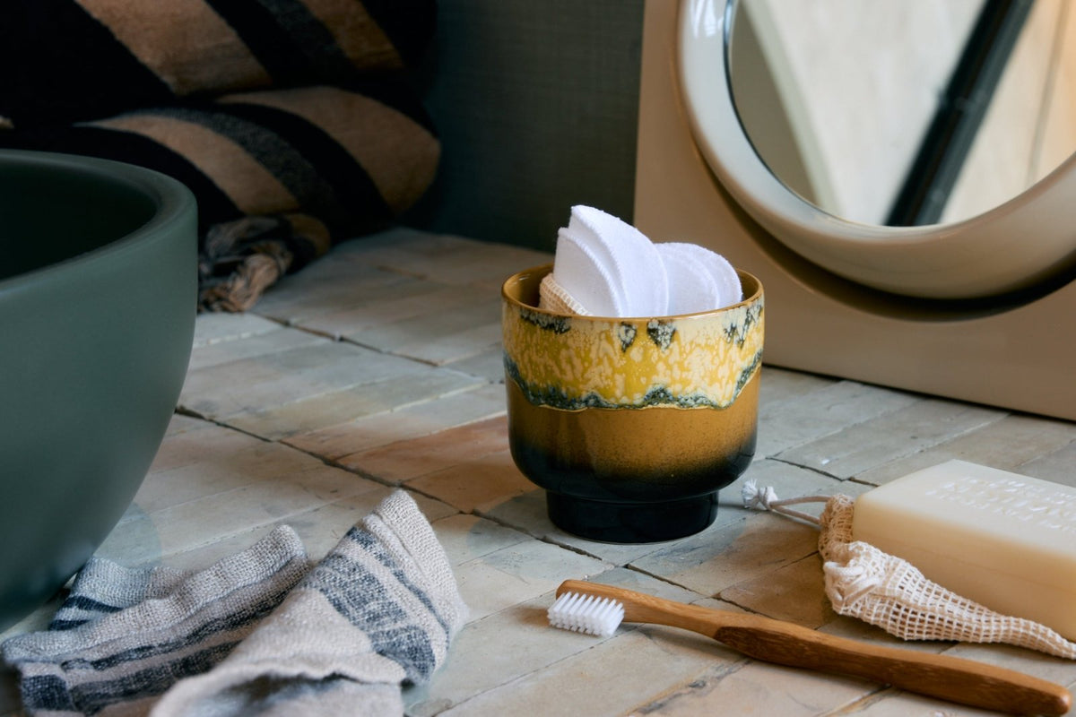 70s Ceramics - Scented Candle, Valencia - Kerzen - HKLIVING – Ansicht 6
