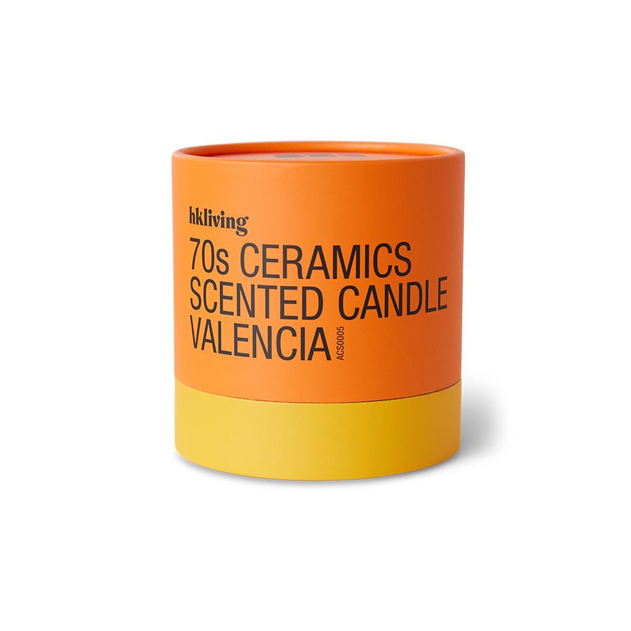 70s Ceramics - Scented Candle, Valencia - Kerzen - HKLIVING – Ansicht 5