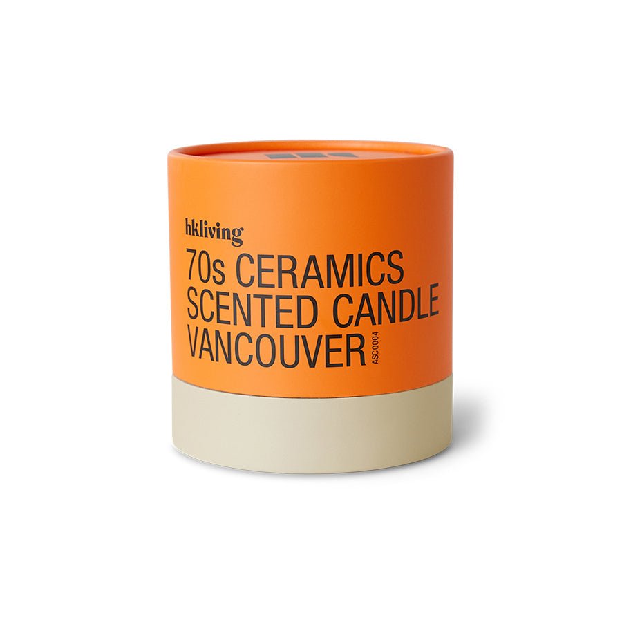 70s Ceramics - Scented Candle, Vancouver - Kerzen - HKLIVING – view 5