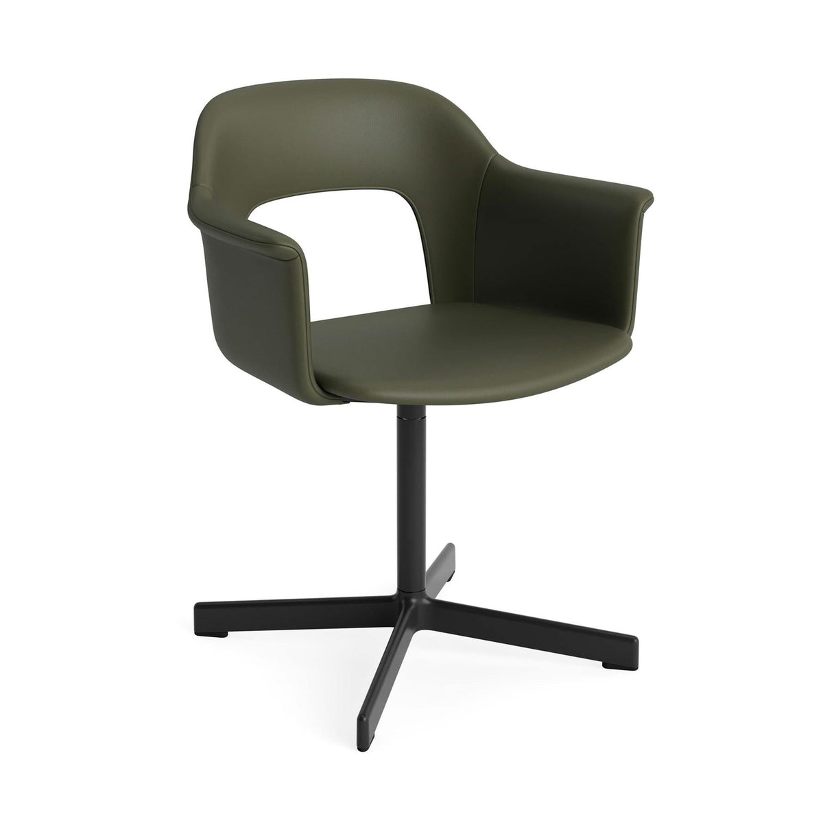 Layout Armchair 234 with 4 Star Swivel Base – HAY – view 23