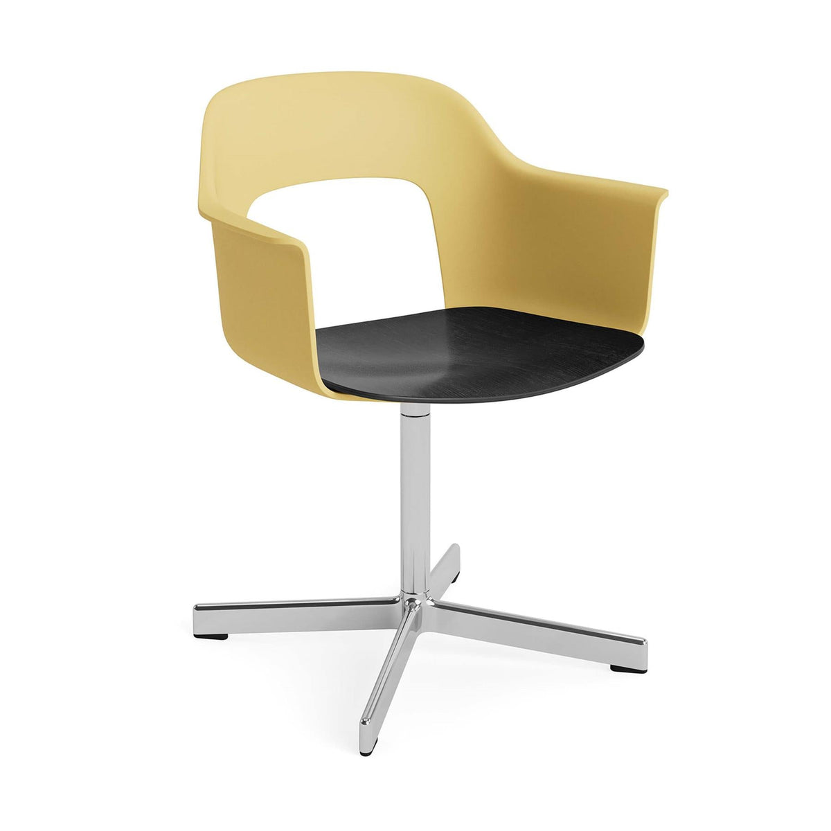 Layout Armchair 232 with 4 Star Swivel Base – HAY – view 66