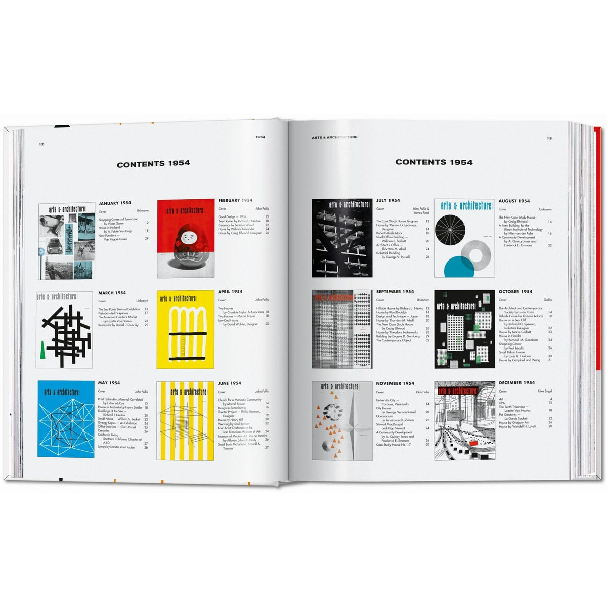 Arts & Architecture 1950–1954 - Bücher - Taschen Verlag