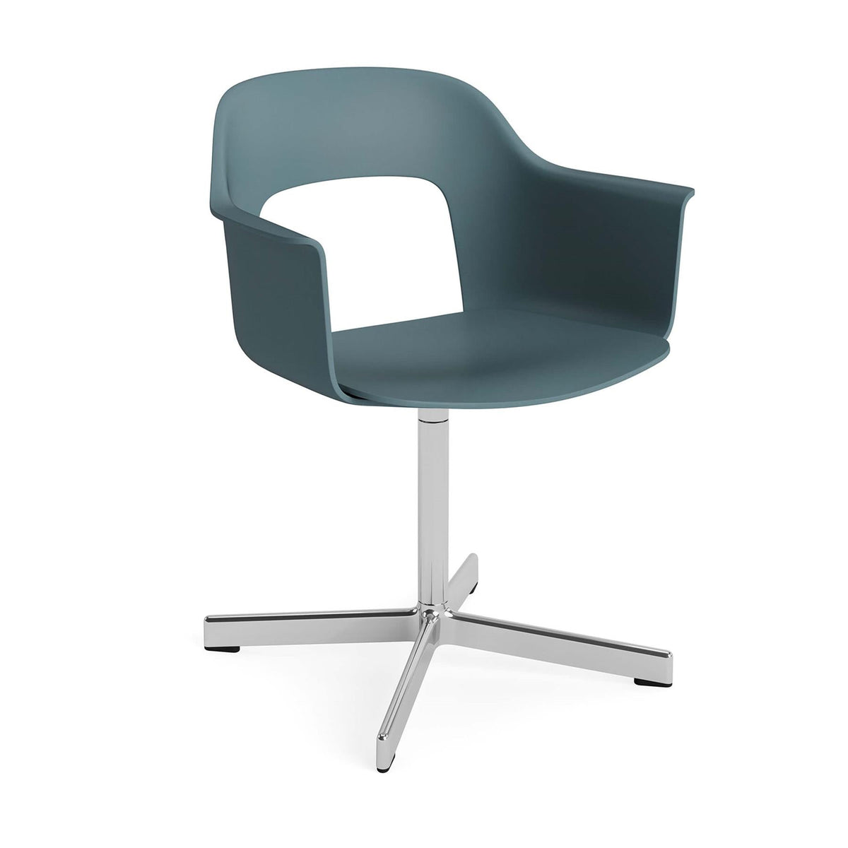 Layout Armchair 231 with 4 Star Swivel Base – HAY – view 10