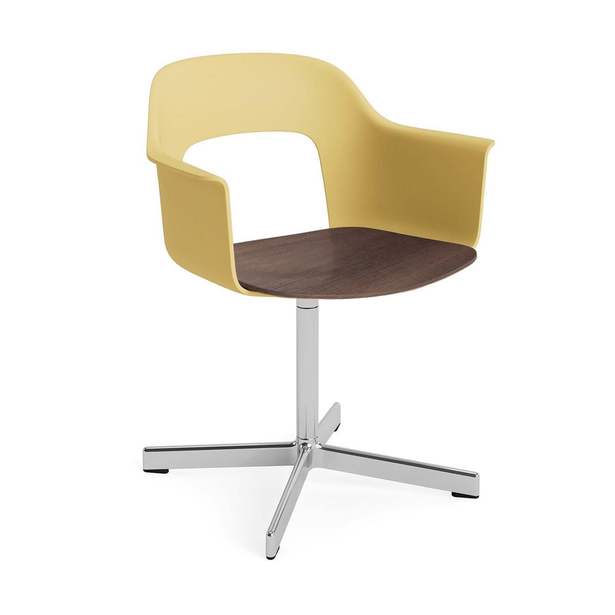 Layout Armchair 232 with 4 Star Swivel Base – HAY – view 49