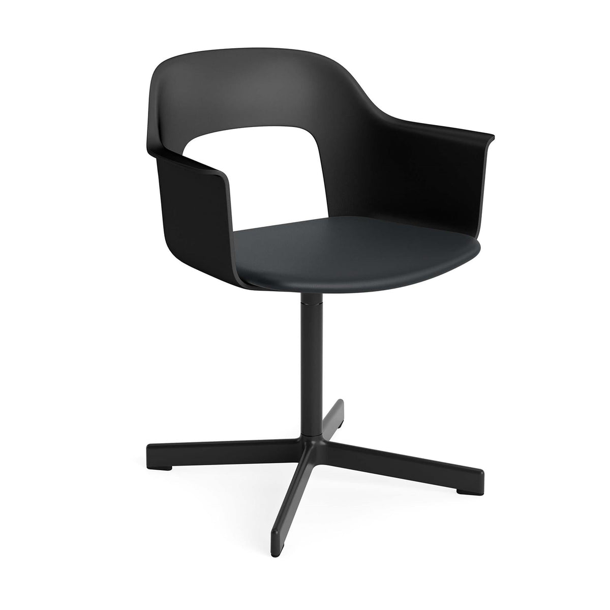 Layout Armchair 233 with 4 Star Swivel Base – HAY – view 8