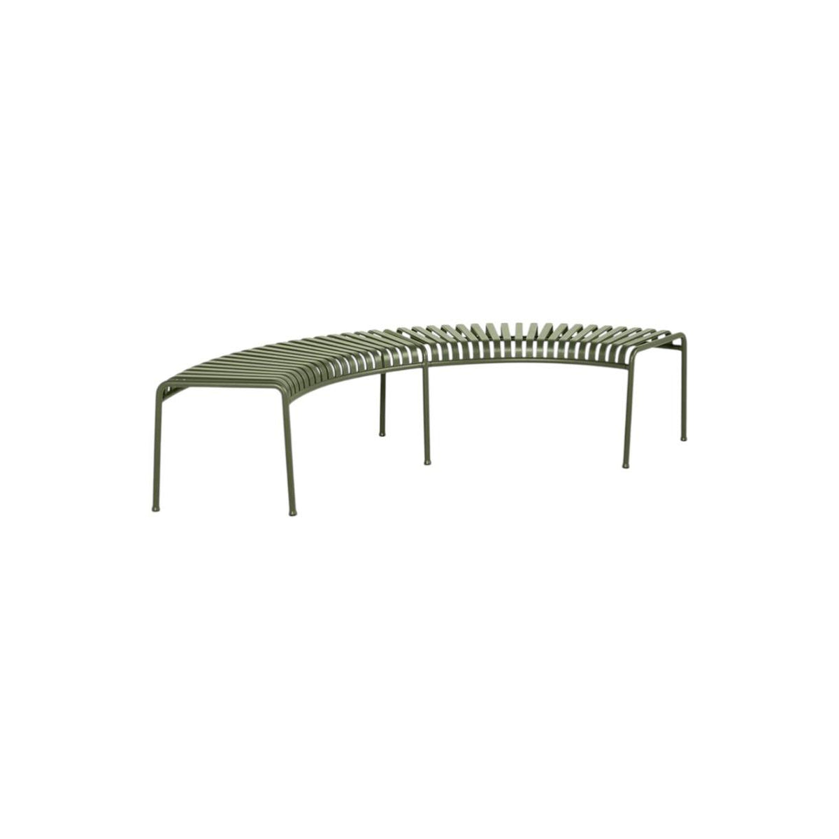 Palissade Park Bench incl. Middle Leg – HAY – view 12