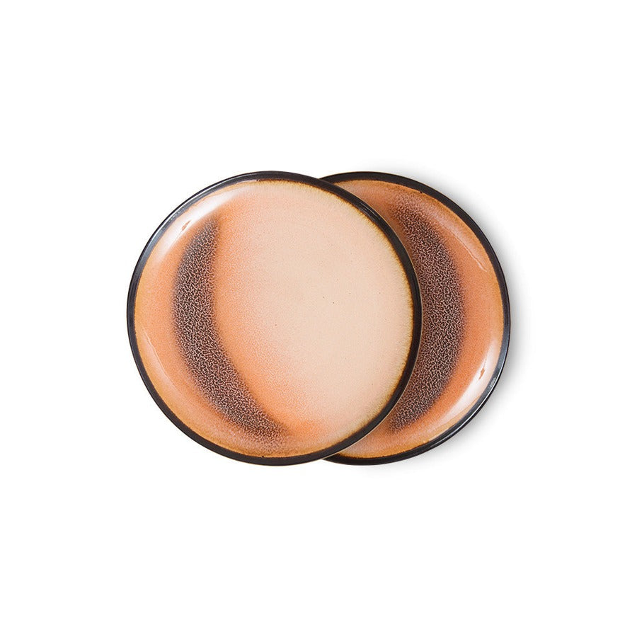 70s Ceramics – Dessert Plates, Horizon (set of 2) – HKLIVING