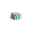 Small, Green and Off-white / H7.3 x W17 x L11.1 cm